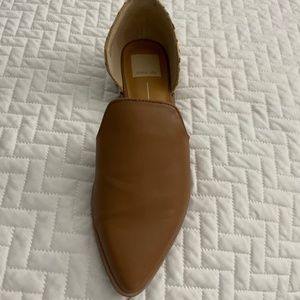 Slip on 2 tone flats